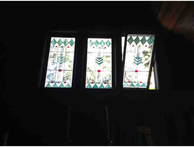 Sponsor the New Stained-Glass, Front Triptych Chapel Windows