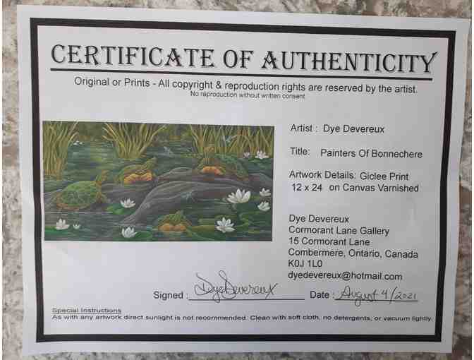 'Painters of Bonnechere' by Dye Devereux