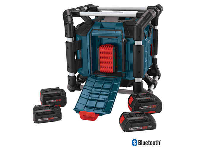 Bosch PowerBox Water Resistant Cordless Jobsite Radio