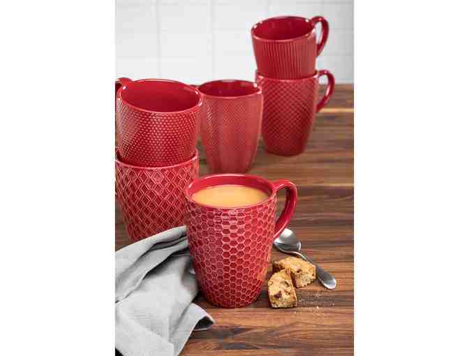 Ceramic Bowls & Mugs, Set of Six