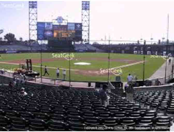 4 San Francisco Giants Tickets and Parking Pass - 2018 Season