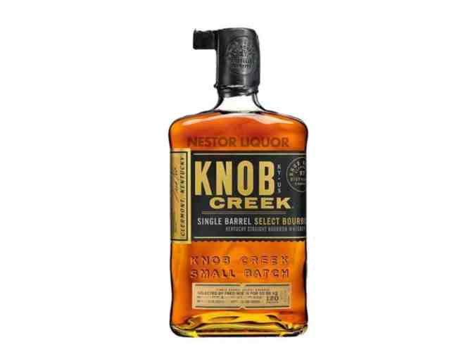 Bardstown Bourbon Bottle and Knob Creek Bourbon Bottle