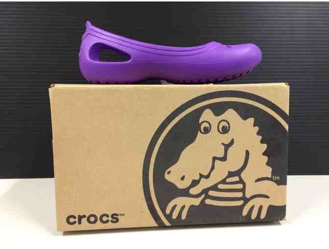 Girl's Crocs Kadee Flat - Size J2 (approx. 8 1/8 inches)