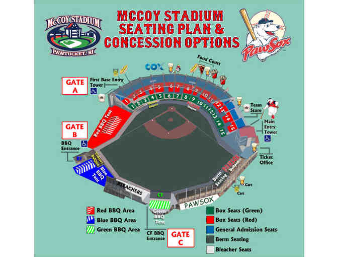 Pawtucket Red Sox - 4 Game Tickets During the 2018 Season!