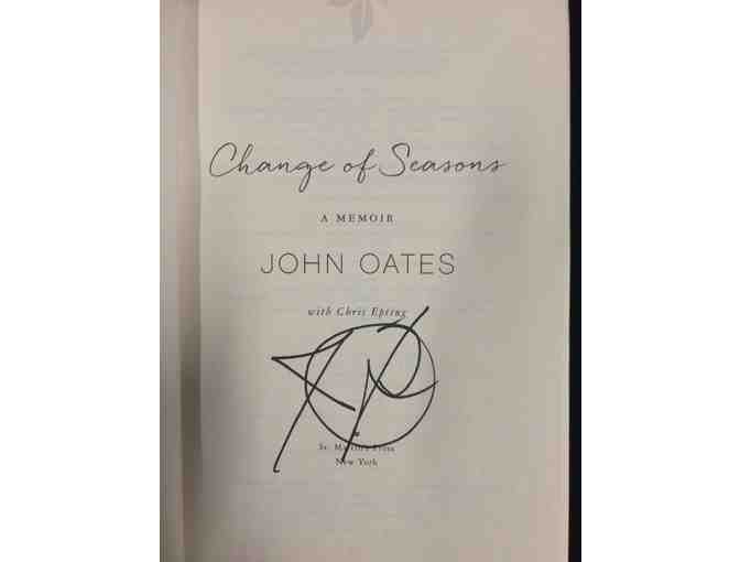 Change of Seasons: A Memoir by John Oates (Hardcover) - Autographed Copy