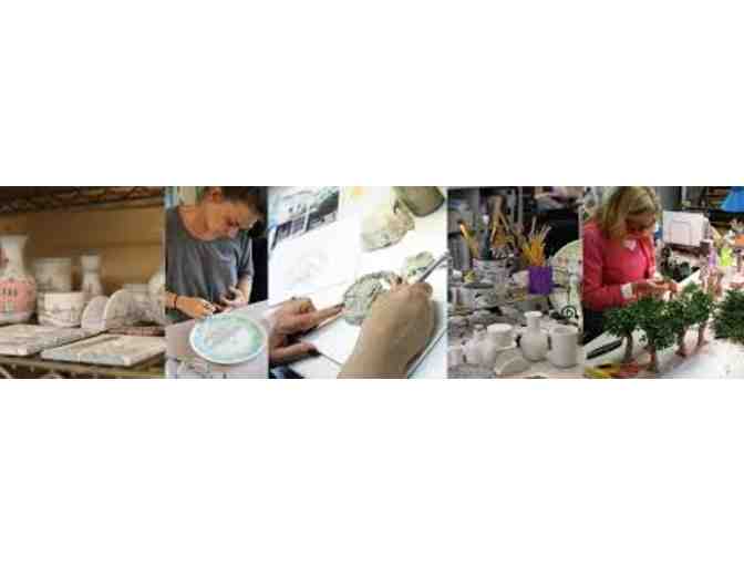 Paint Your Own Pottery Party for 4 People at Hestia Creations - Marblehead Studio