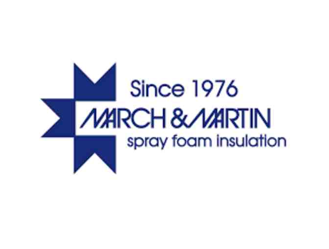 March & Martin - Spray Foam Insulation - $250 Gift Certificate