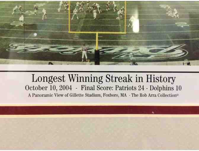Gillette Stadium Panoramic View - 'Longest Winning Streak In History'