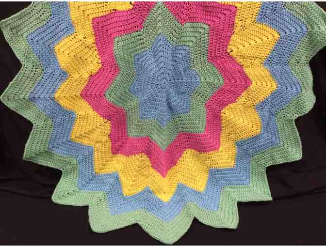 Handcrafted Knit Afghan