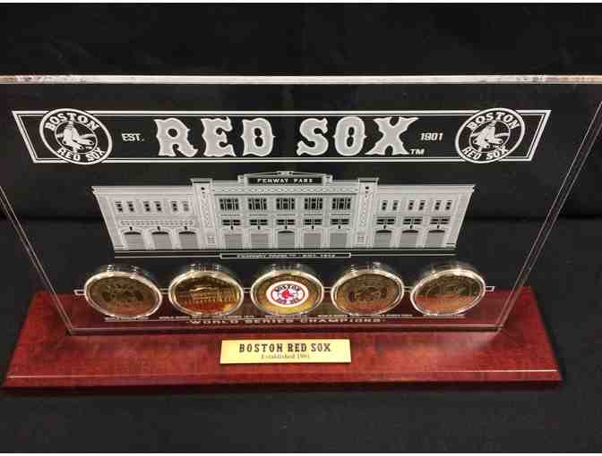 Boston Red Sox - Coin Set - Plaque Collectible