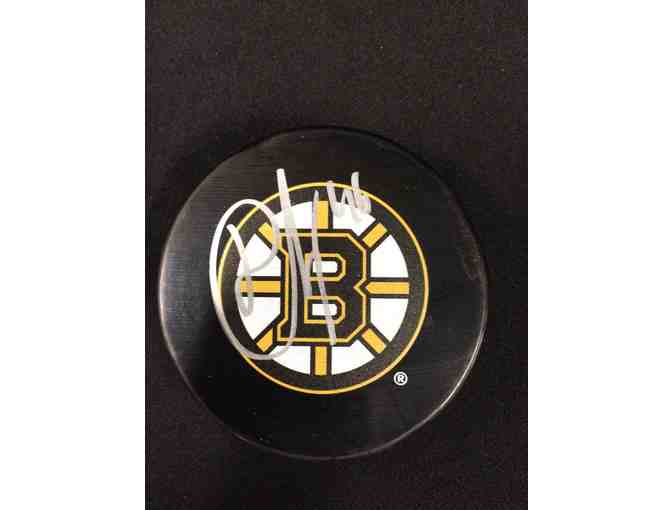 Boston Bruins - David Krejci Autographed Hockey Puck
