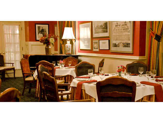 Family Lunch or Dinner at Nathaniel's or the Tavern at the Hawthorne Hotel