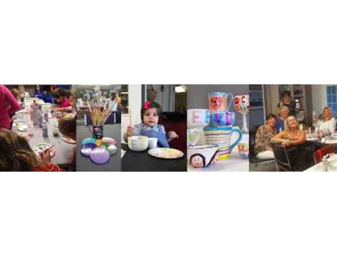 Paint Your Own Pottery Party at Hestia Creations - Marblehead Studio