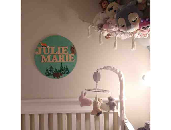 Personalized Nursery Wall Sign