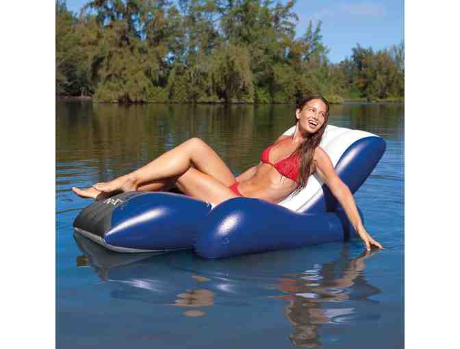 'Float Your Cares Away' - Intex Recliner Lounger and Summer Essentials Basket