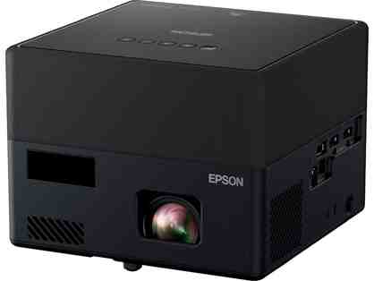 Epson EpiqVision EF12 Home Theater LCD Projector, Black