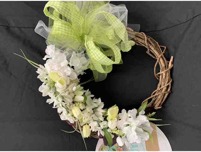 'Spring Has Sprung' - Wreath and Welcome Sign