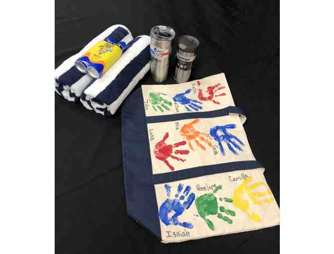 PreK 4A Personalized Hand Print Canvas Tote