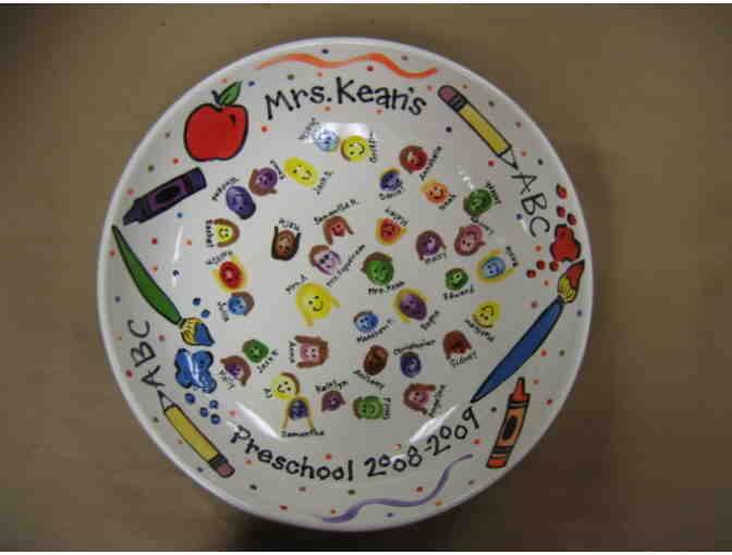 PreK 4B Personalized Ceramic Tray