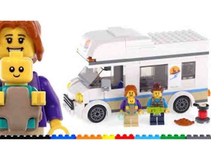 Lego Duo: Tony Stark's Sakaarian Iron Man and Lego City Holiday Camper Van