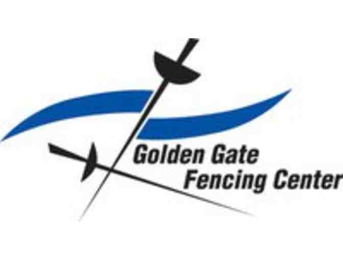 Two (2) - 1 Month Youth Fencing Classes (ages 8-14) at Golden Gate Fencing Center
