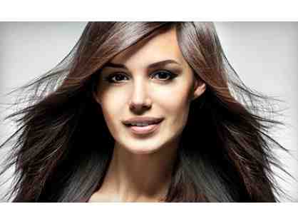 Haircut, Parital Highlights and Kerastase Treatment at Cooper Alley Salon