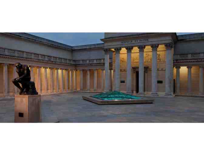 (4) VIP Museum Guest Passes: Legion of Honor or de Young Museum