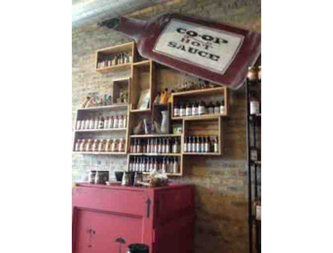 Sauce and Bread Kitchen - $25- gift certificate and box of sauces