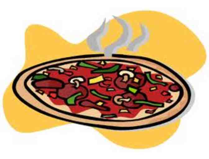 Pizza cooking class at Joe's' Pizza with 2nd grade teachers