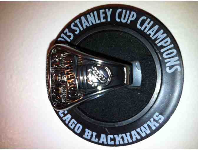 Chicago Blackhawks Hockey memorabilia - including Stanley Cup Replica ring