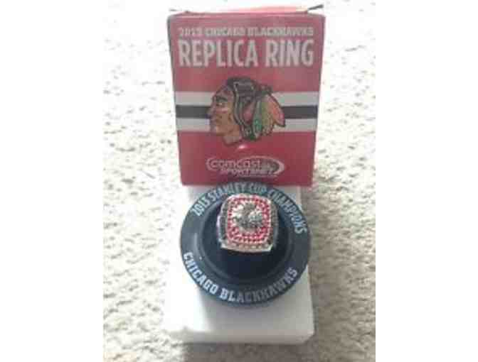 Chicago Blackhawks Hockey memorabilia - including Stanley Cup Replica ring