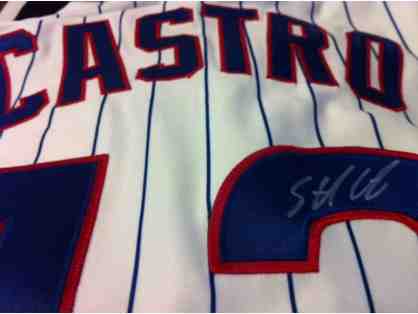Chicago Cubs - Autographed Starlin Castro jersey