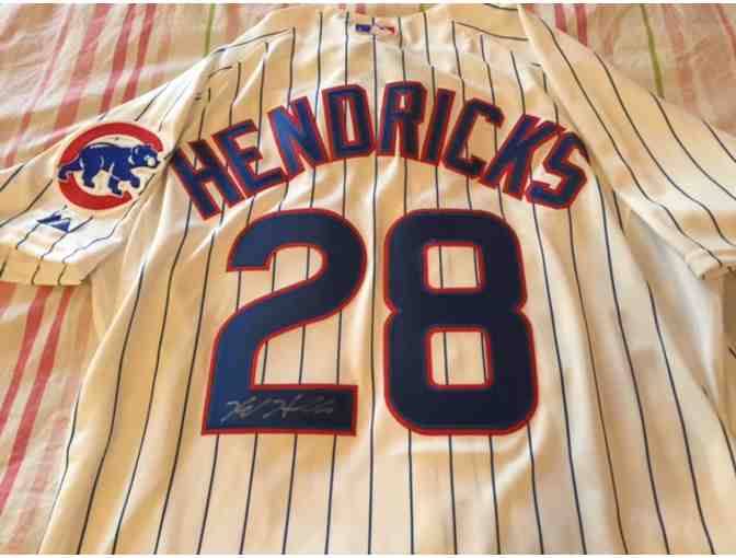Chicago Cubs - Autographed Kyle Hendricks jersey with Certificate of Authenticity