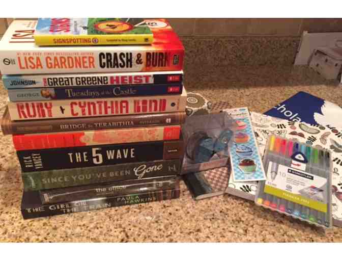 Read and Relax basket - donated by 7th grade