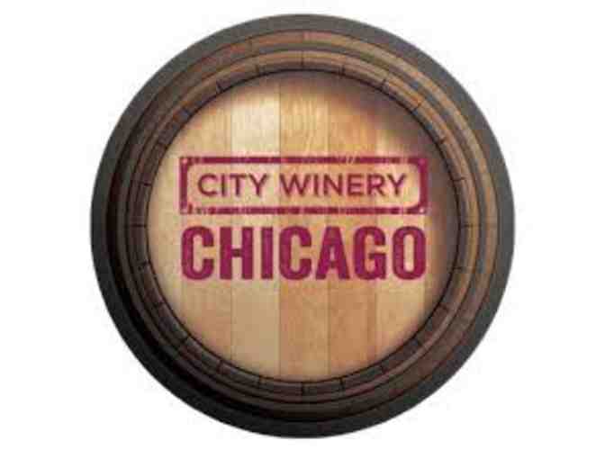 City Winery - Behind the Scenes Tour and wine tasting for 4