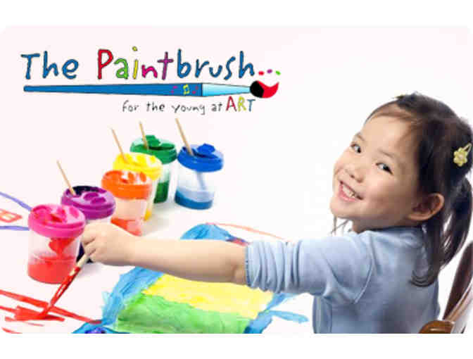 The Paintbrush...a hands -on ART studio for kids - 4 art classes