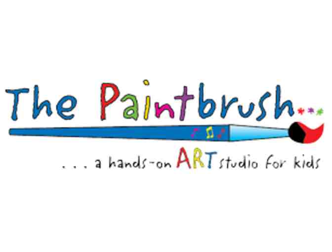 The Paintbrush...a hands -on ART studio for kids - 4 art classes