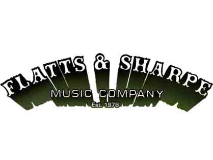 Certificate for four individual lessons at Flatts & Sharpe Music Co. in Rogers Park