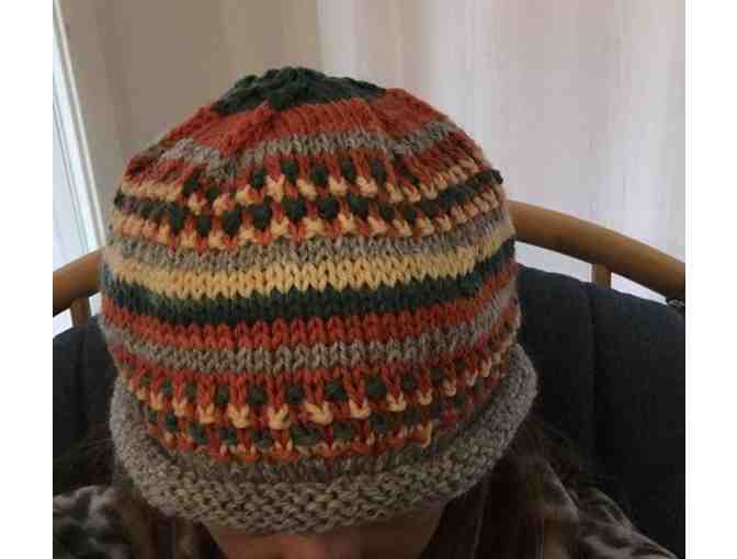 Custom-made 5th Grade Hat with Yarn from Yarns on First