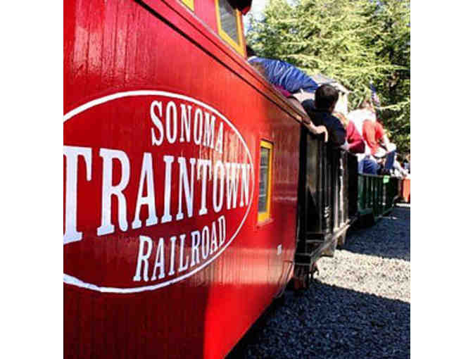 Sonoma Train Town: Railroad Tickets for 4