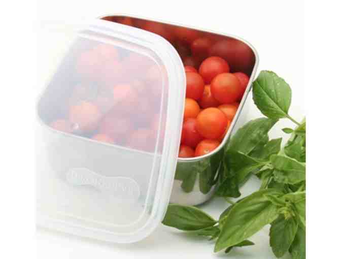 Lunch Supplies Bundle #8: 2 Containers, 1 Spork & 1 Ice Pack with additional gel insert