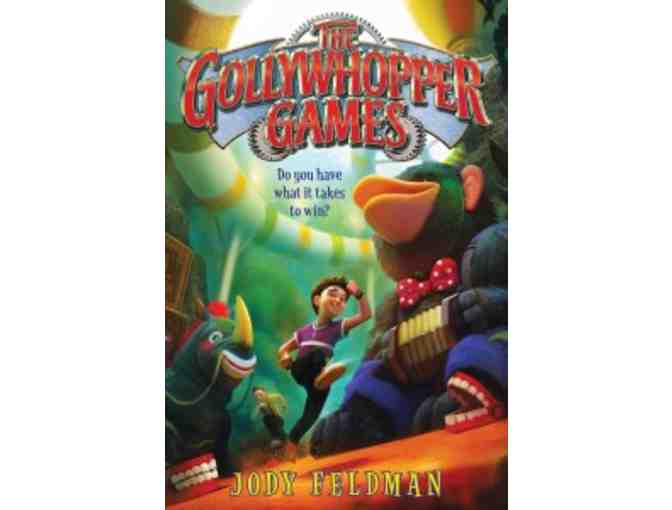 Gollywhopper Games Series by Jody Feldman - 3 Autographed Books