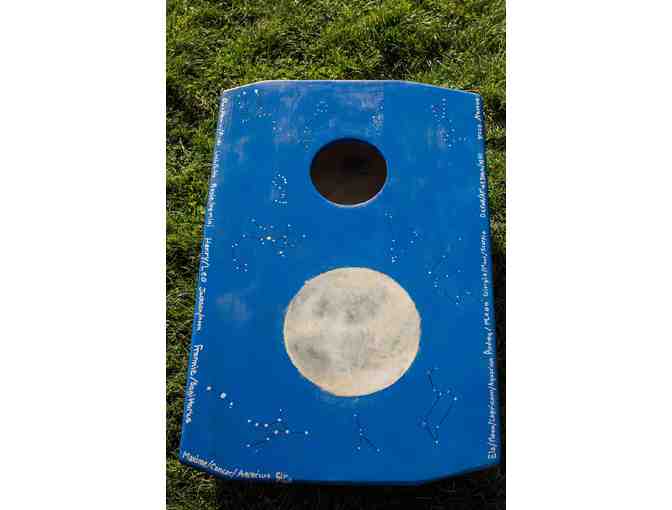 Hand-Painted Corn Hole Game by Ms. Mautner's 6th Grade Class