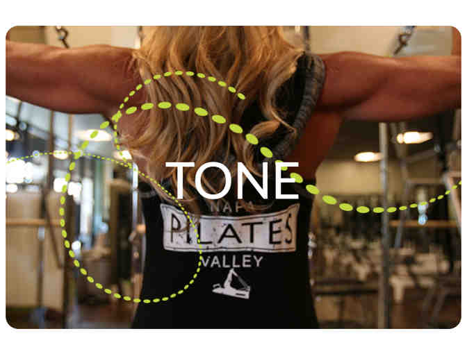 Pilates Napa Valley Package: 5 Intro Classes, Water Bottle + Tank Top