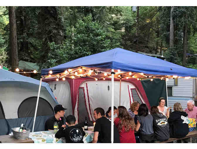 Glamping at the Russian River with Private Beach, Wine & Personal Chef Janet Sheehan