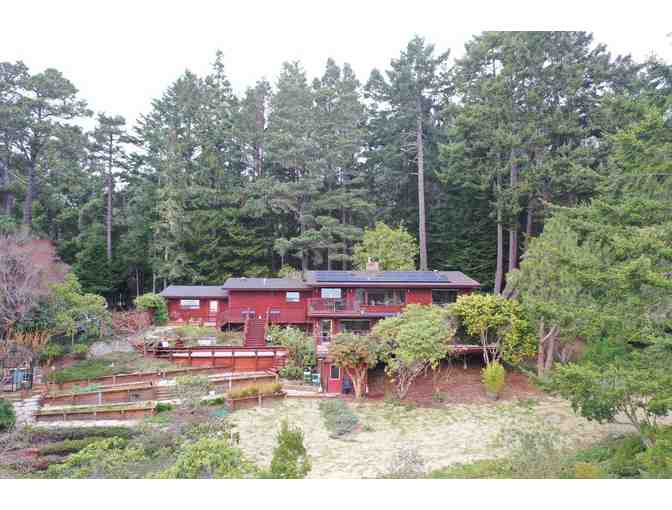 Mendocino Guest House with Ocean View, 2-Night Stay + 1 Bottle Farmstrong 2015 Field Red