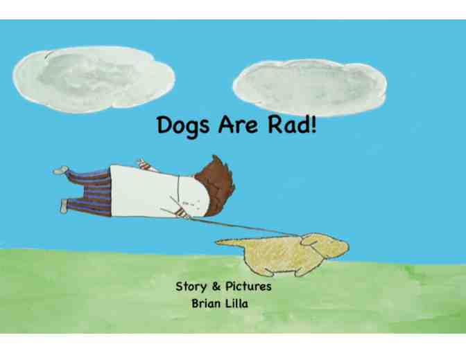 Dogs Are Rad! Children's Book, Signed by Author + Squirrel Craft Kit