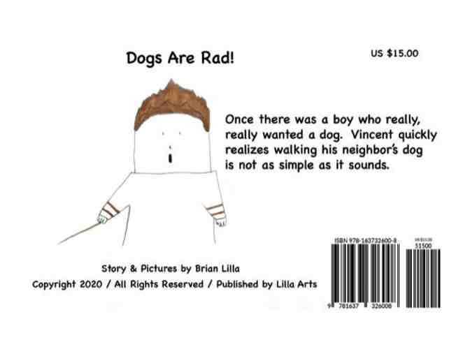 Dogs Are Rad! Children's Picture Book - Signed by Author / Illustrator