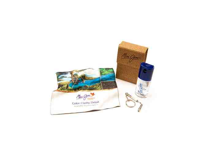 Maui Jim 'Nautilus' Polarized Sunglasses + Cleaning Kit + H2O Bottle