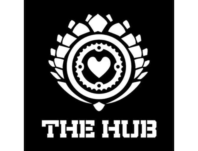 The Hub Bicycles $100 Gift Card + 6 Refreshing CANS Rose Wine + Igloo Cooler Backpack